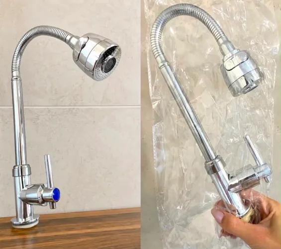 Torneira flexível NOVA de bancada c/ 2 jatos R$ 50