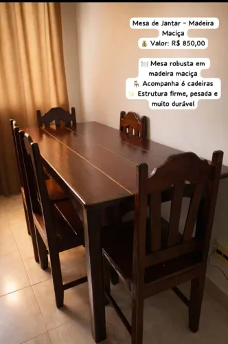Mesa de madeira
