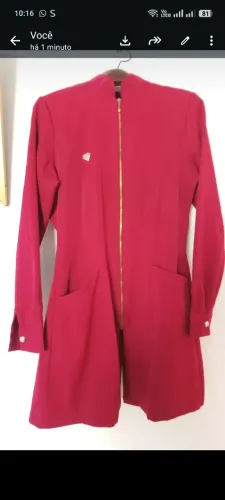 Blazer marsala feminino