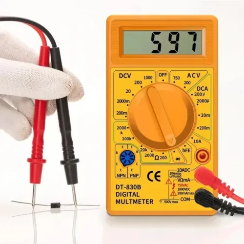 Multímetro Digital DT-830 com Bateria