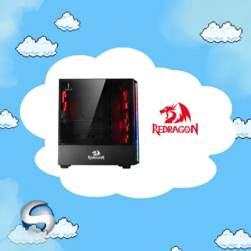 Gabinete Gamer Grapple Preto Redragon
