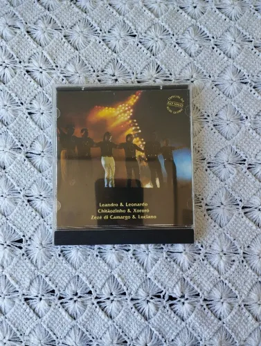 CD Amigos Ao Vivo 1996 - Leandro E Leonardo / Chitãozinho / Zezé