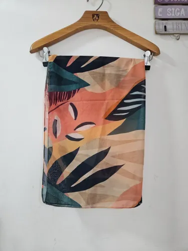 Lenço estampado 