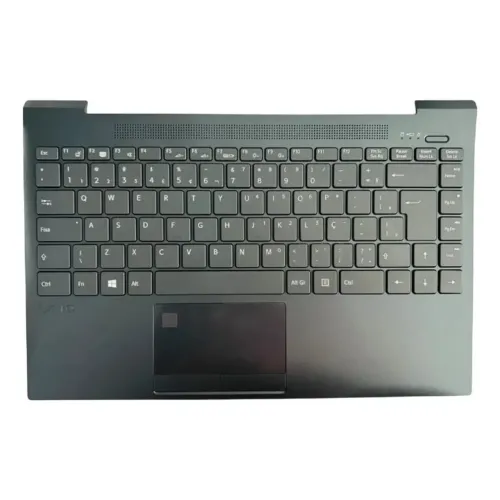 Carcaça Notebook Base Superior c/ Teclado Vaio Fe14 Pro Preto C/ Digital - Seminovo