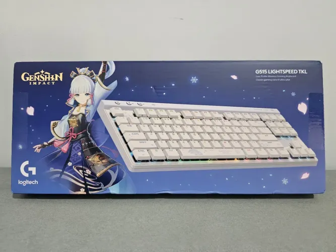 Logitech G515 Wireless TKL, Low Profile, Kamisato Ayaka Special Edition