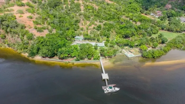 Fazenda às margens do Rio Paraguaçu