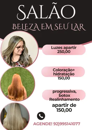 Cabelos a domicílio