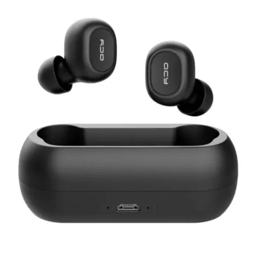 FONE DE OUVIDO EAR QCY T1C BLUETOOTH - PRETO ou BRANCO
