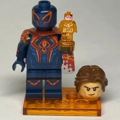 lego minifigure spider-man 2099 miguel ohara I marvel aranhaverso | original