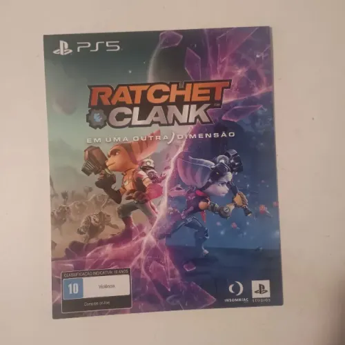 Jogo Digital Ratchet e Clank: em outra dimensão