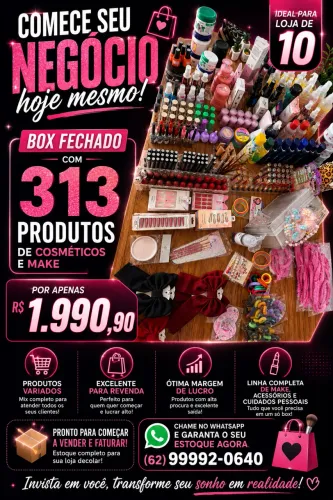 Box 313 Produtos ideal para Loja de 10,00