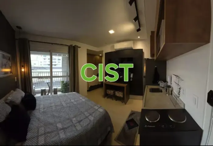 Studio com 26 m2. para Locação Brnoooklin Paulista - São Paulo - SP