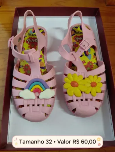 Sapatos melissa menina