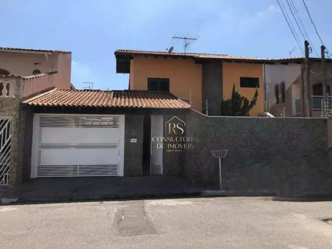 Sobrado alto padrão com 5 quartos, à venda por R$ 950.000,00 - Parque Santa Rosa - Suzano
