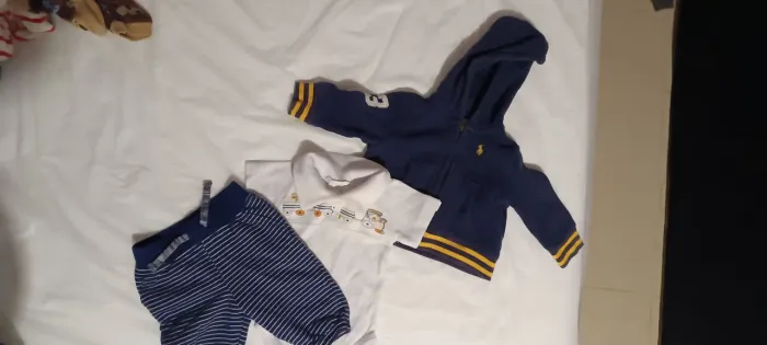 Carter's roupa menino Ralph Lauren 1 a 3 m