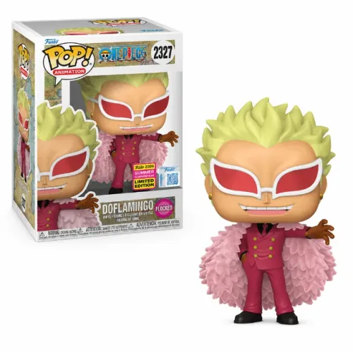 Funko Pop! Animation: One Piece Doflamingo Flocked 2026 Convention Limited Edition #2327