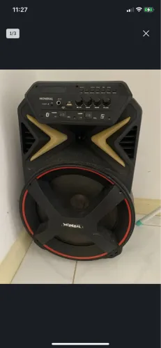 Caixa de som mondial