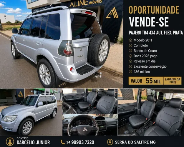 Mitsubishi Pajero TR4 2.0/ 2.0 Flex 16V 4X4 Aut. 2011