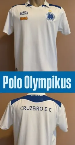 Camisa de viagem polo do Cruzeiro Olimpicos, super nova.