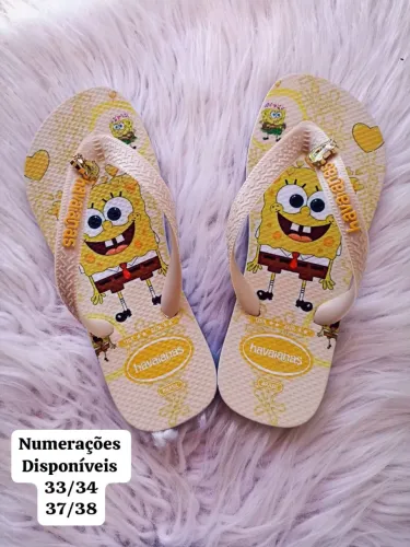 Havaianas do Bob esponja