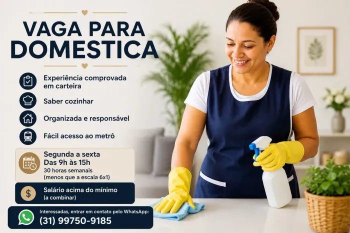 Oportunidade de emprego 