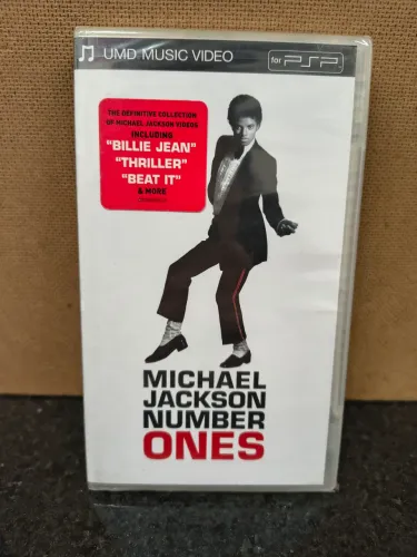 PSP Michael Jackson Number Ones Novo e Lacrado
