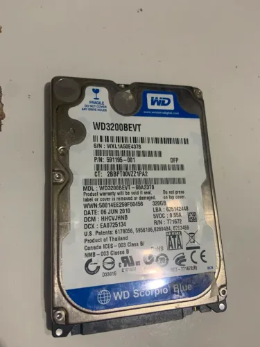 HD SATA 2.5 320GB