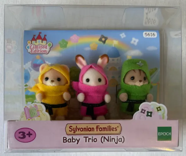 Sylvanian Families - Baby Trio Ninjas