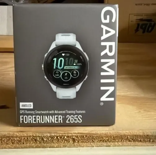 Relógio Garmin Forerunner 265s- Novo