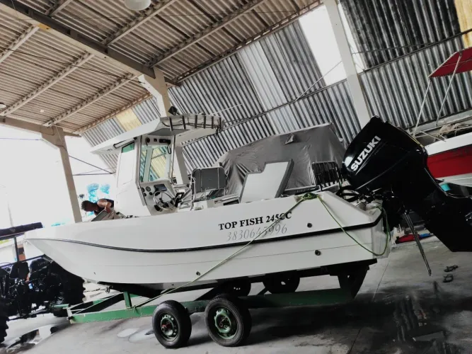 Vendo lancha top fish 245