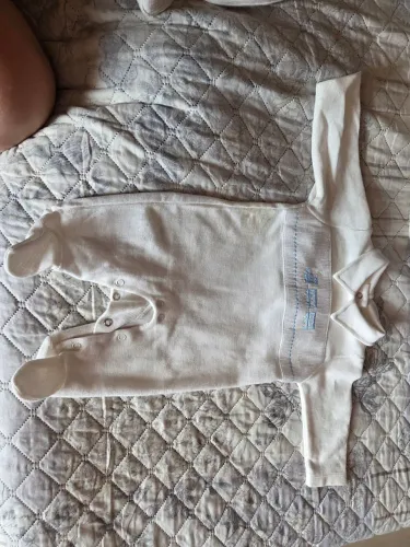 Macacão Newborn RN Off-White