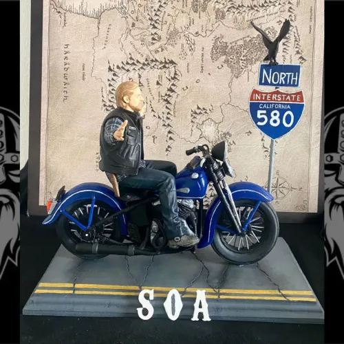 3D FIGURE JAX TELLER - SONS OF ANARCHY 