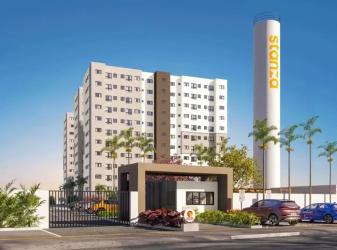 Apartamento com 42m² para alugar no Condomínio Jardim das Mangabeiras - 17 de Março, Araca