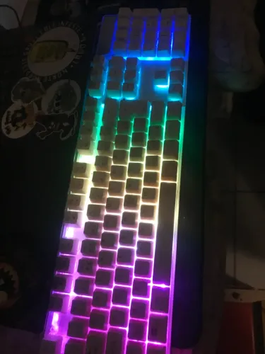 Teclado semi mecânico OEX gamer