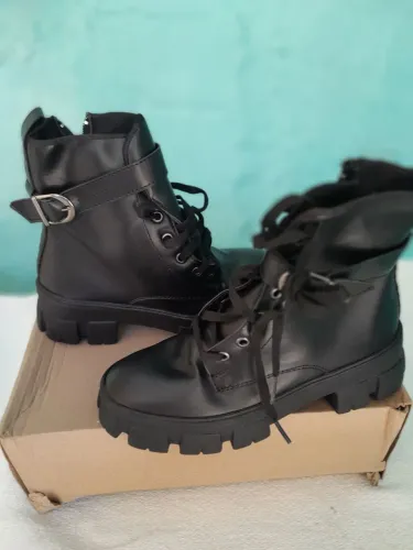Bota coturno infantil menina 