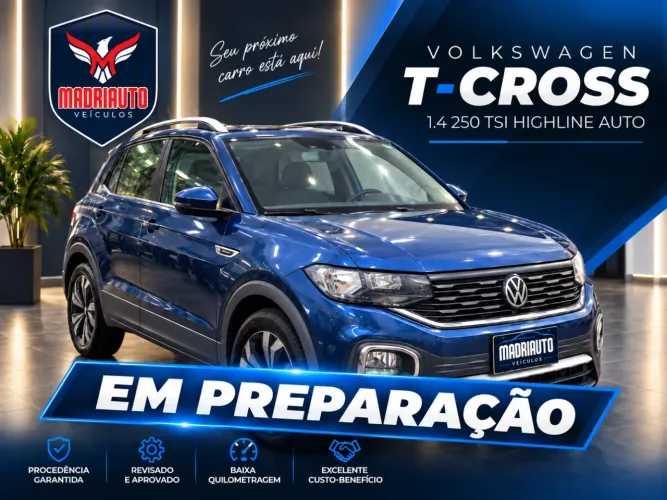 Volkswagen T-Cross Highline 1.4 TSI Flex 16V 5P AUT 2023