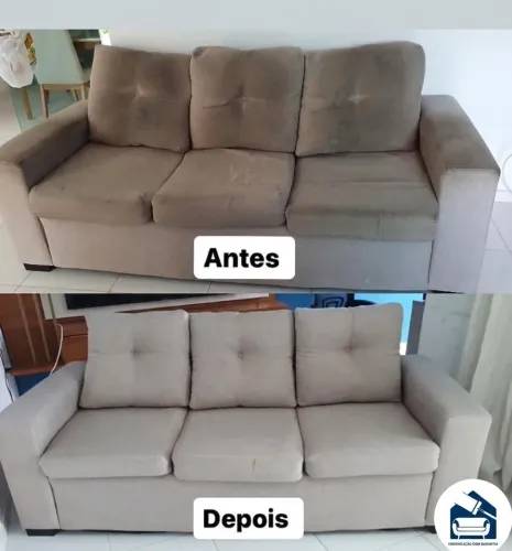 Sofá higienização a seco todo rj