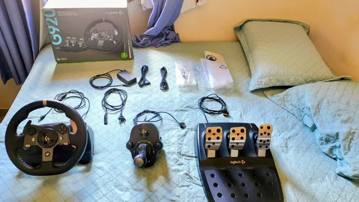 Volante Logitech G920 + Câmbio