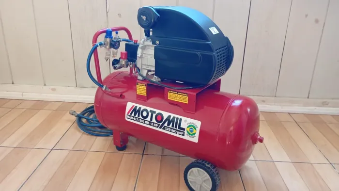 Lindo compressor motomil 50l 120 litros