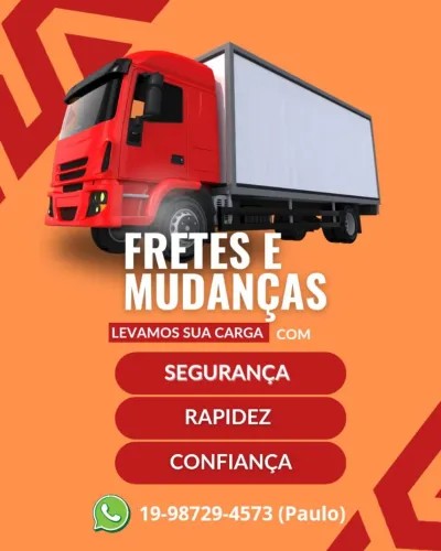 Fretes e mudanças campinas e região
