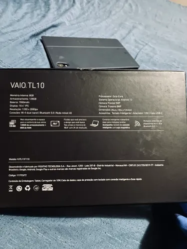Tablet Vaio TL10 com Teclado de Conexão Inteligente