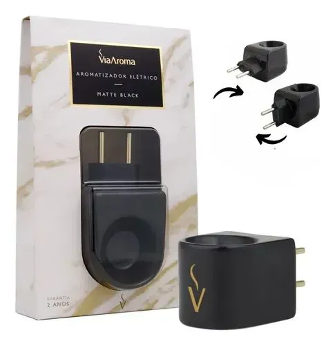 Aromatizador Elétrico Matte Black da Via Aroma