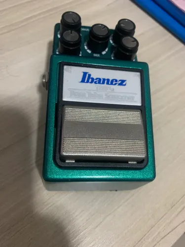 Pedal Ibanez Bass Tube Screamer Ts9b Verde-escur