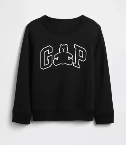 Conjunto moletom Gap kids preto