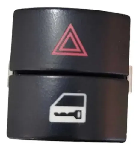 Botão Pisca Alerta Trava Range Rover Vogue 3.6 V8 2008 Preto