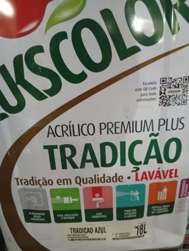 Algumas cores disponíveis 150 cada lata