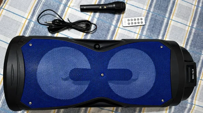 Caixa de Som KTS-1086 Bluetooth - Som Potente