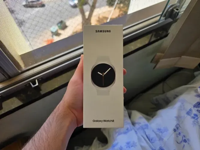 Samsung Galaxy Watch 8 44mm Lacrado com NF e 1 Ano de Garantia Aceito Cartão