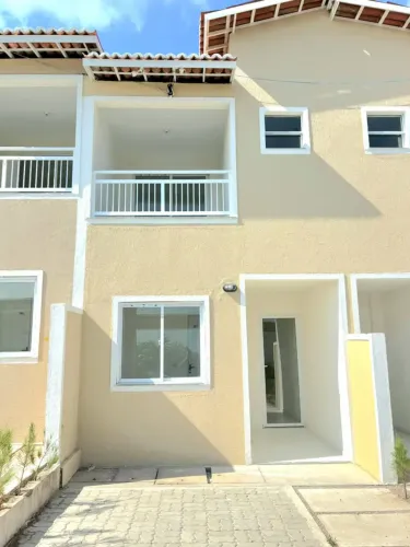 Casa duplex para aluguel, 1ª locação, 86m², 3 quartos em Pacheco - Caucaia - CE