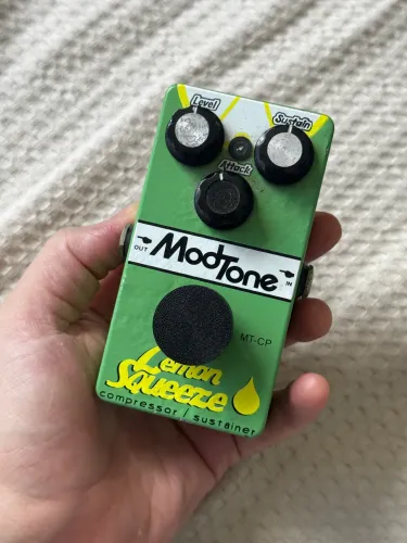 Compressor MODTONE Lemon Squeeze Pedal de Guitarra